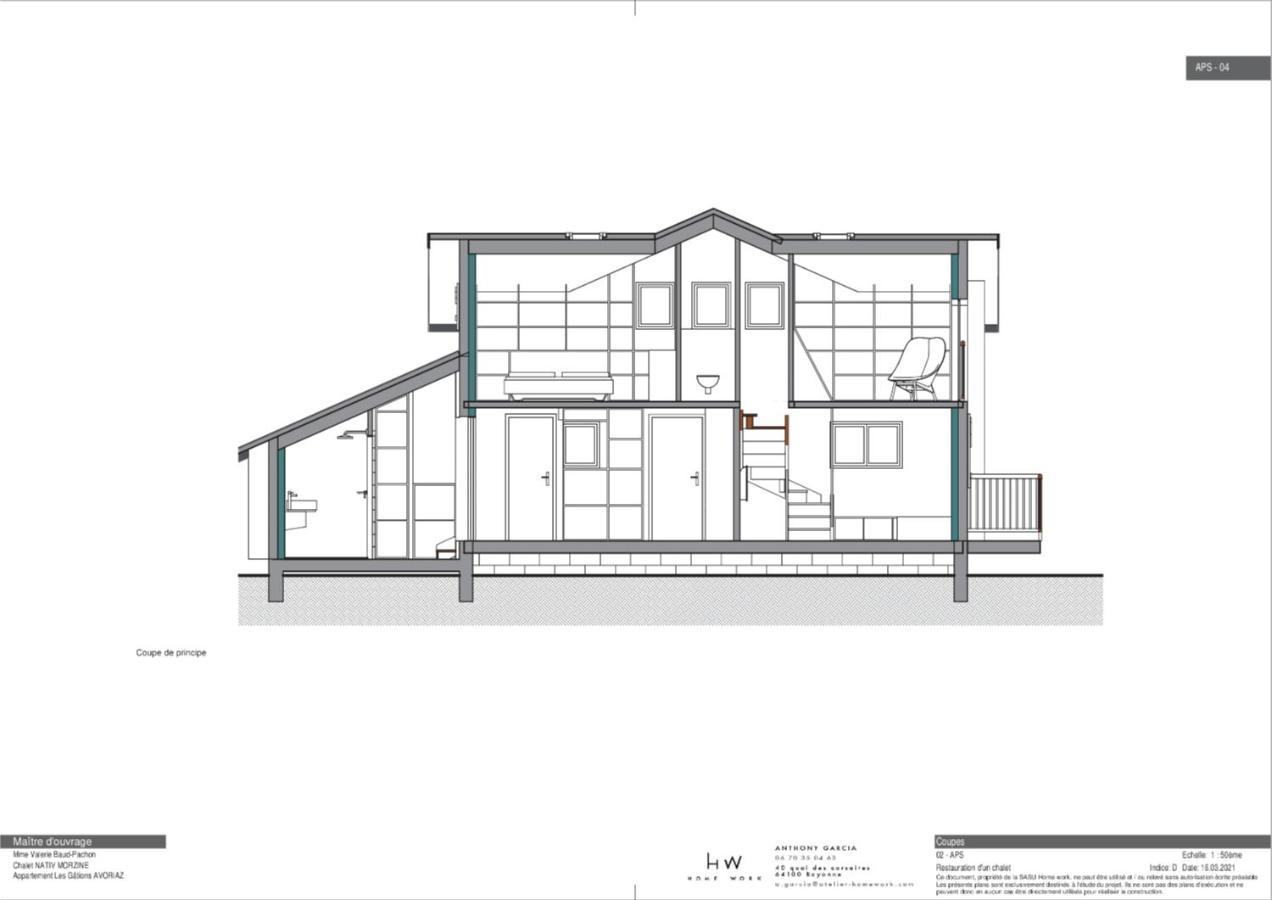 Le Petit Chalet De Montriond Exteriör bild