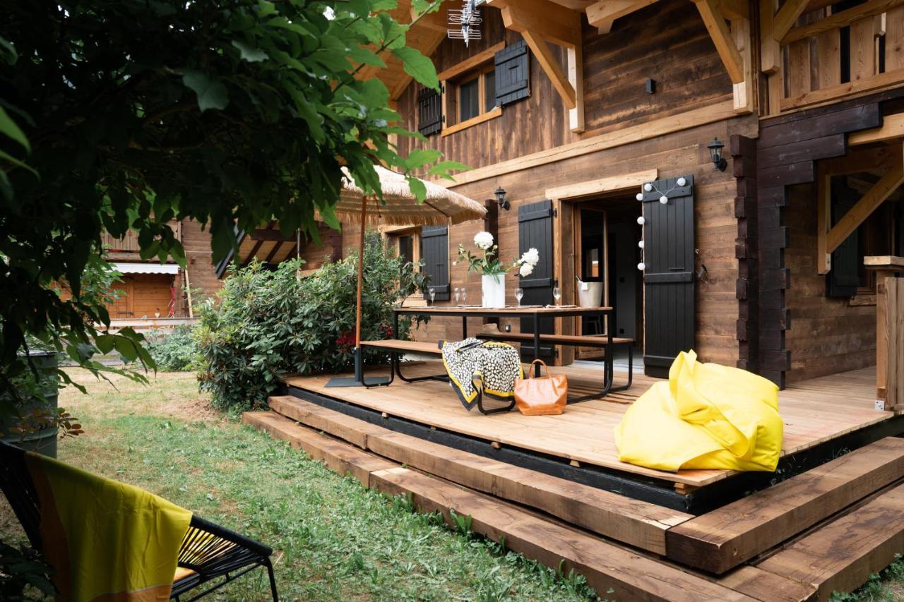 Le Petit Chalet De Montriond Exteriör bild